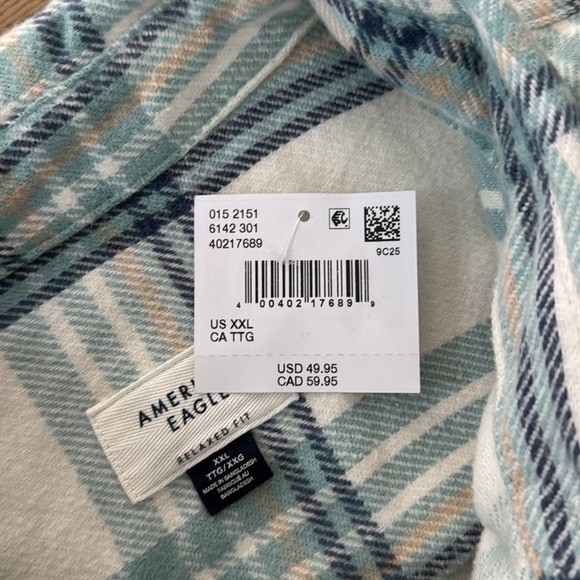 AMERICAN EAGLE XXL SOFT BUTTONDOWN - Picture 4 of 4